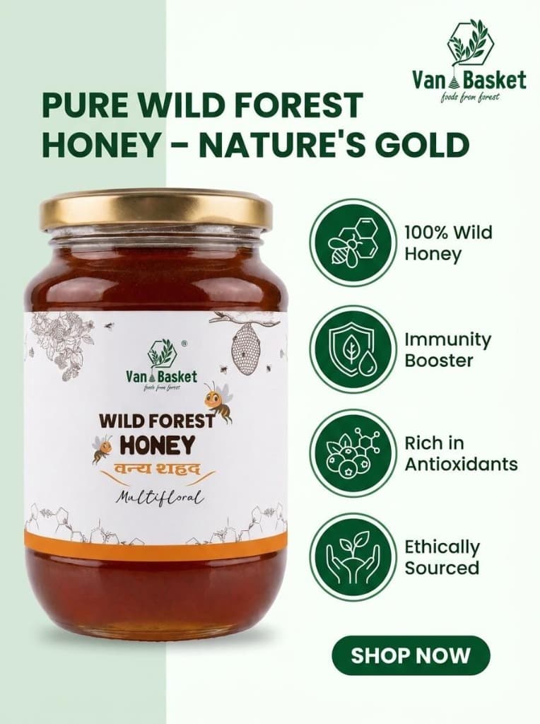 Van Basket Wild Forest Honey thumbnail 3